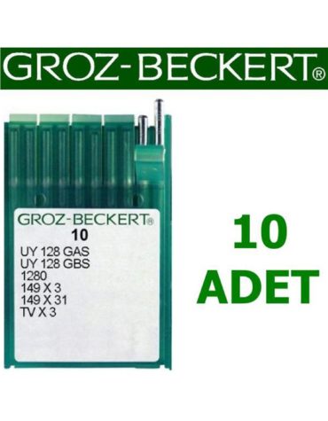 Groz Beckert UY X 128 Kemer Makinesi İğnesi (10 Adet)
