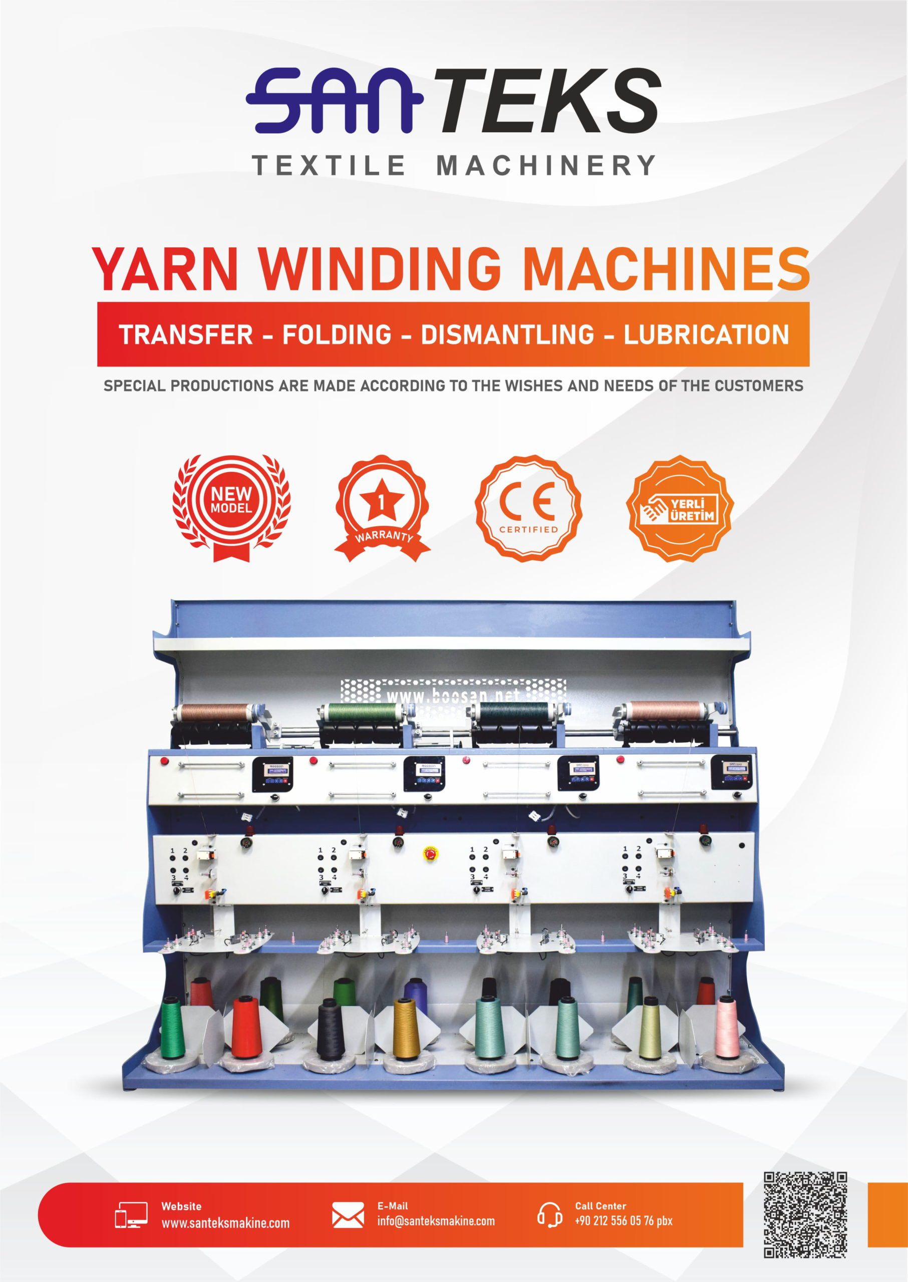 Yarn Winding Machines
