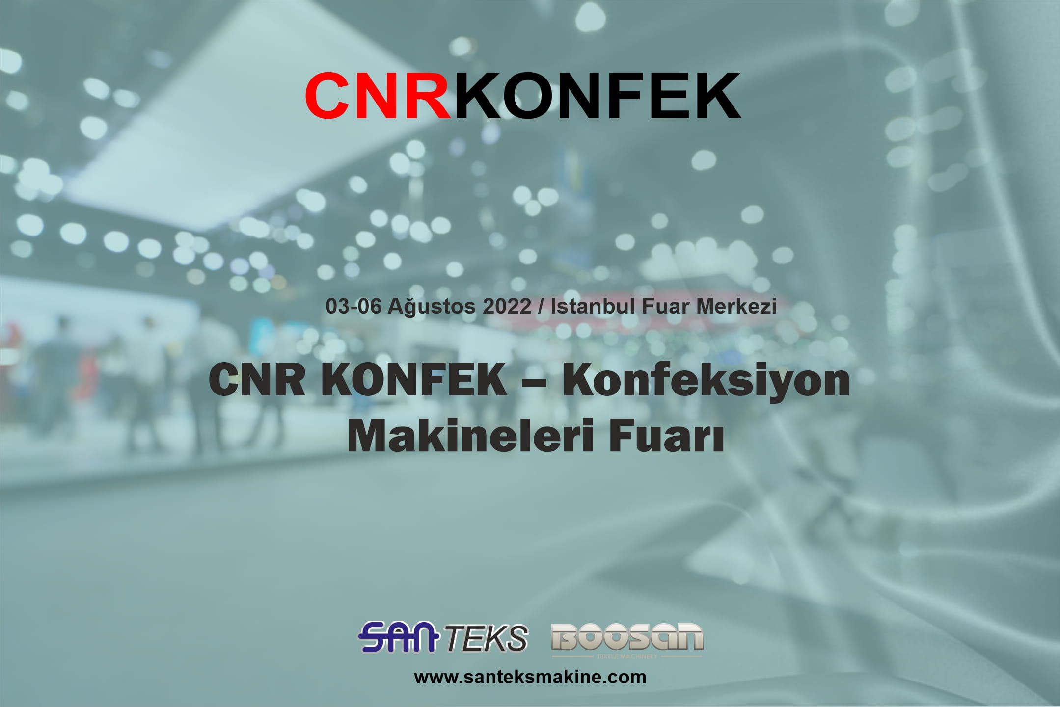 CNR KONFEK – Konfeksiyon Makineleri Fuarı