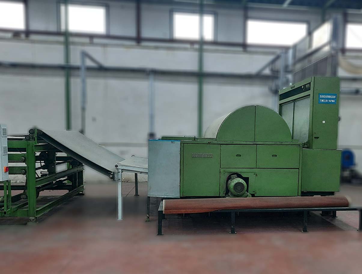 santek tekstil makineleri, yuvarlak örme makinaları, jakarlı dar dokuma makineleri, kapitone makineleri, tres halat makinesi, yaka makineleri, raschel makineler, tektsil makinaları, sanayi imalat makineleri istanbul özbekistan kazakistan rusya Elyaf makine hattı - Görsel 7